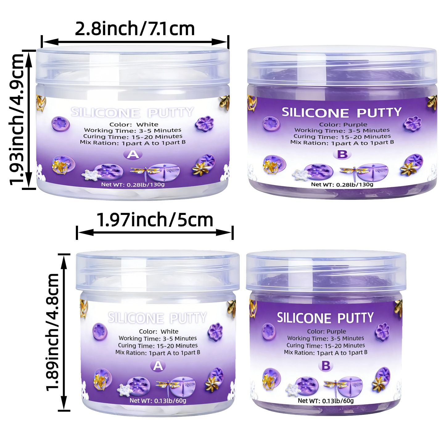Silicone Putty - Flexible Sili - đánh giá và giá Candle Making Kit
