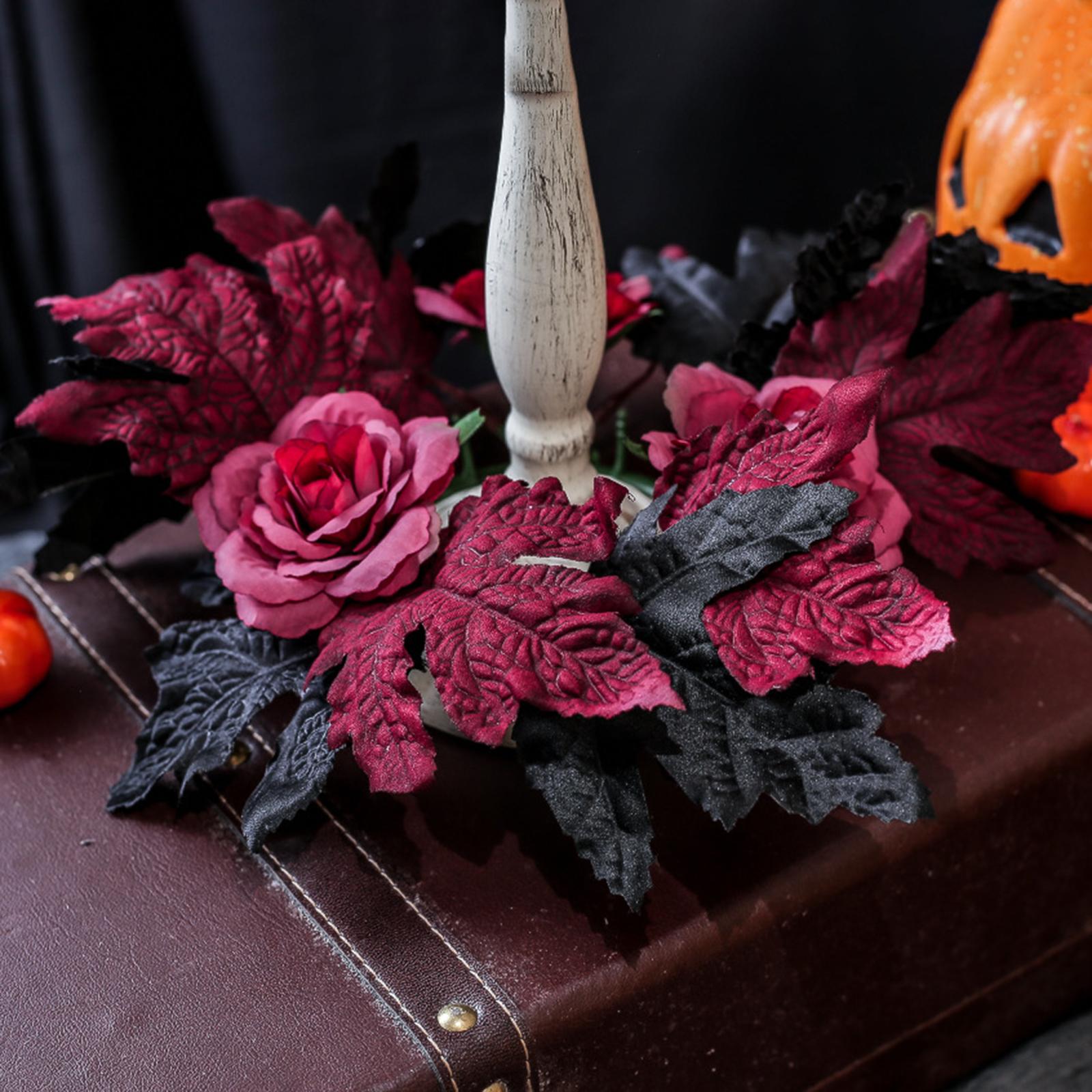 Dark Rose Halloween Wreath Sil - đánh giá và giá Soy Wax