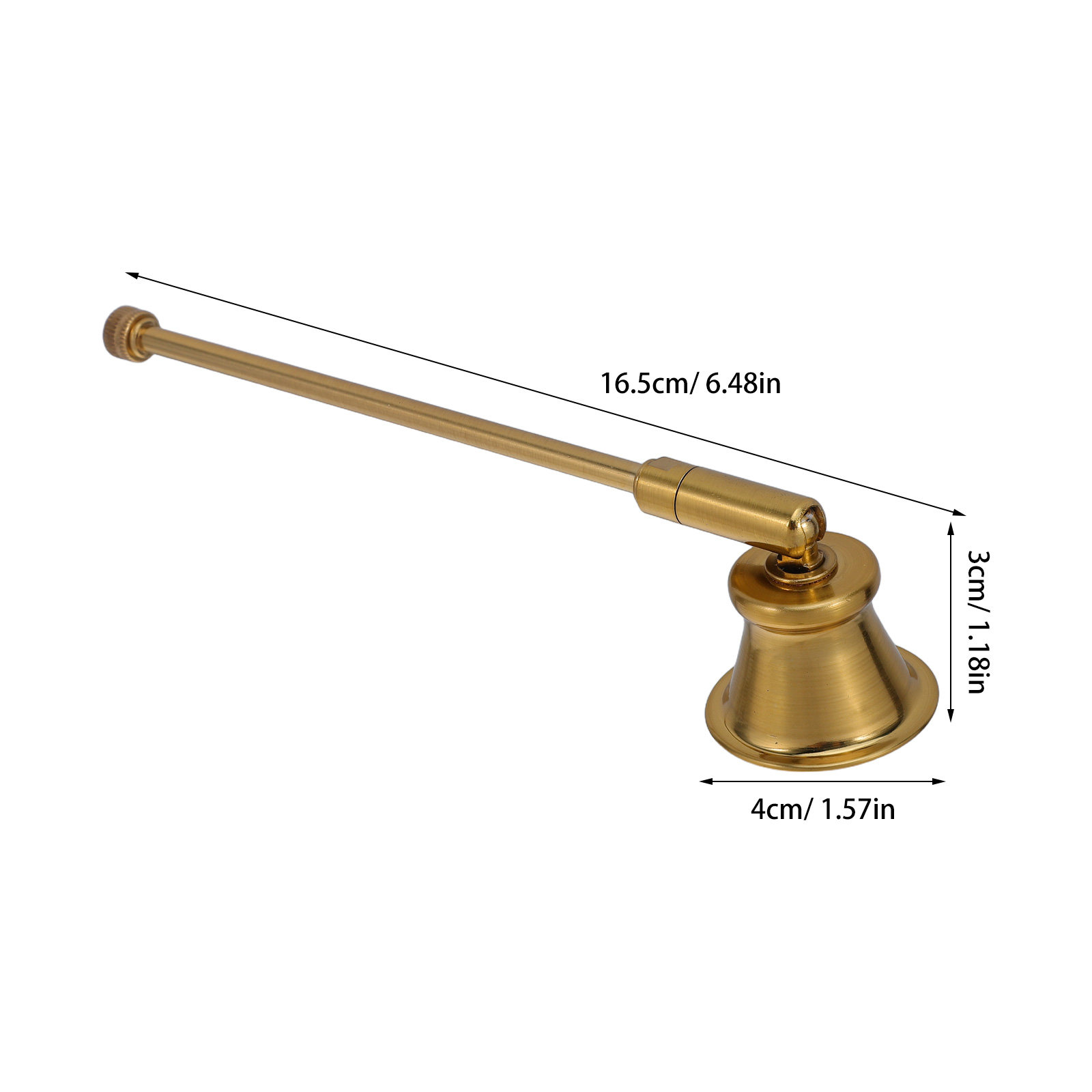 Metal Snuffer Retro Style Long - đánh giá và giá Candle Wick