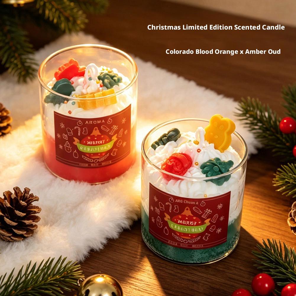 Christmas Scented Candle Glass - đánh giá và giá Soy Wax
