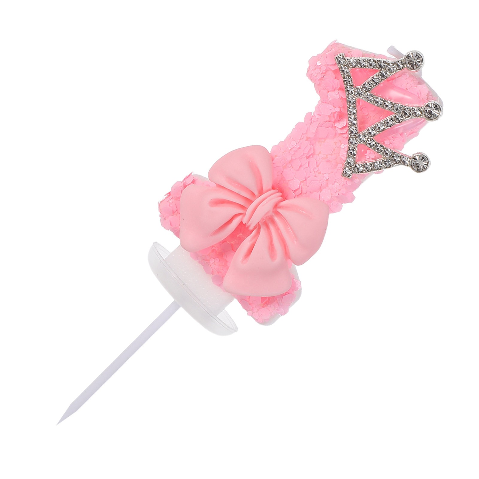 Pink 1st Birthday Bow Crown Ca - đánh giá và giá Soy Wax