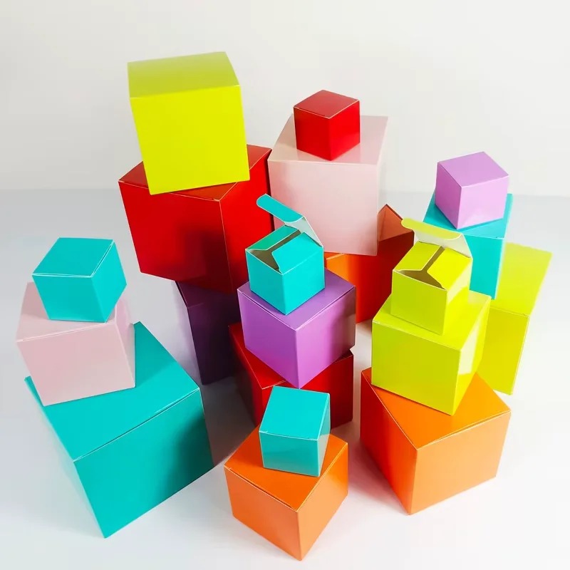 Folding Paper Box Colorful Car - đánh giá và giá Candle Containers