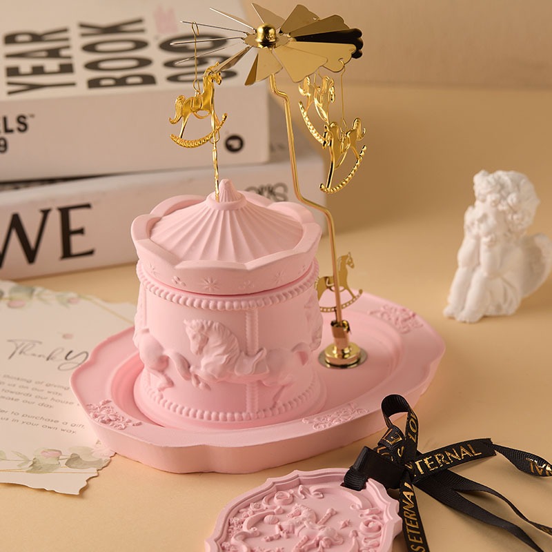 Rotating Carousel Aromatherapy - đánh giá và giá Soy Wax