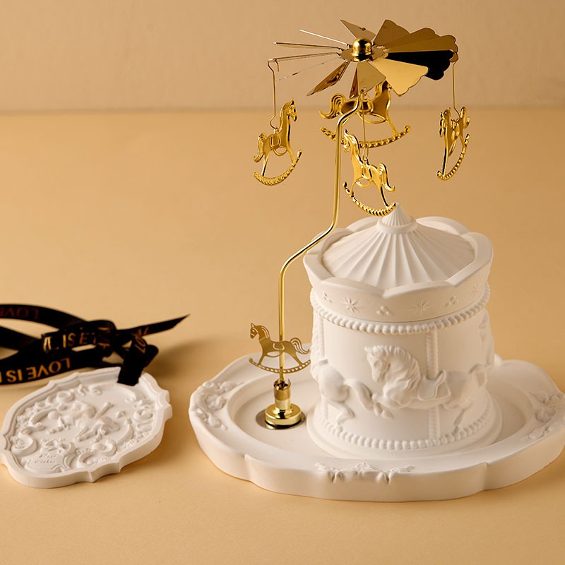 Rotating Carousel Aromatherapy - đánh giá và giá Soy Wax